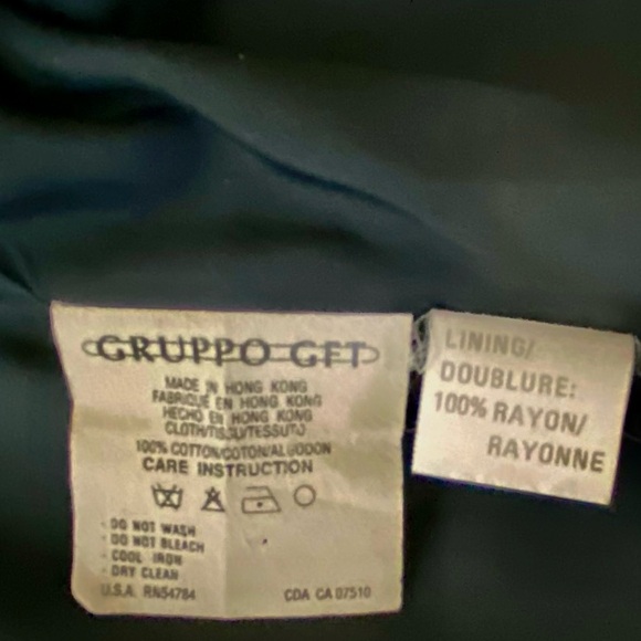 Emanuel Ungaro Cotton 2 Pc Set Zebra Print Blazer Lining Rayon & Skirt Sz 6/40 - Picture 6 of 16